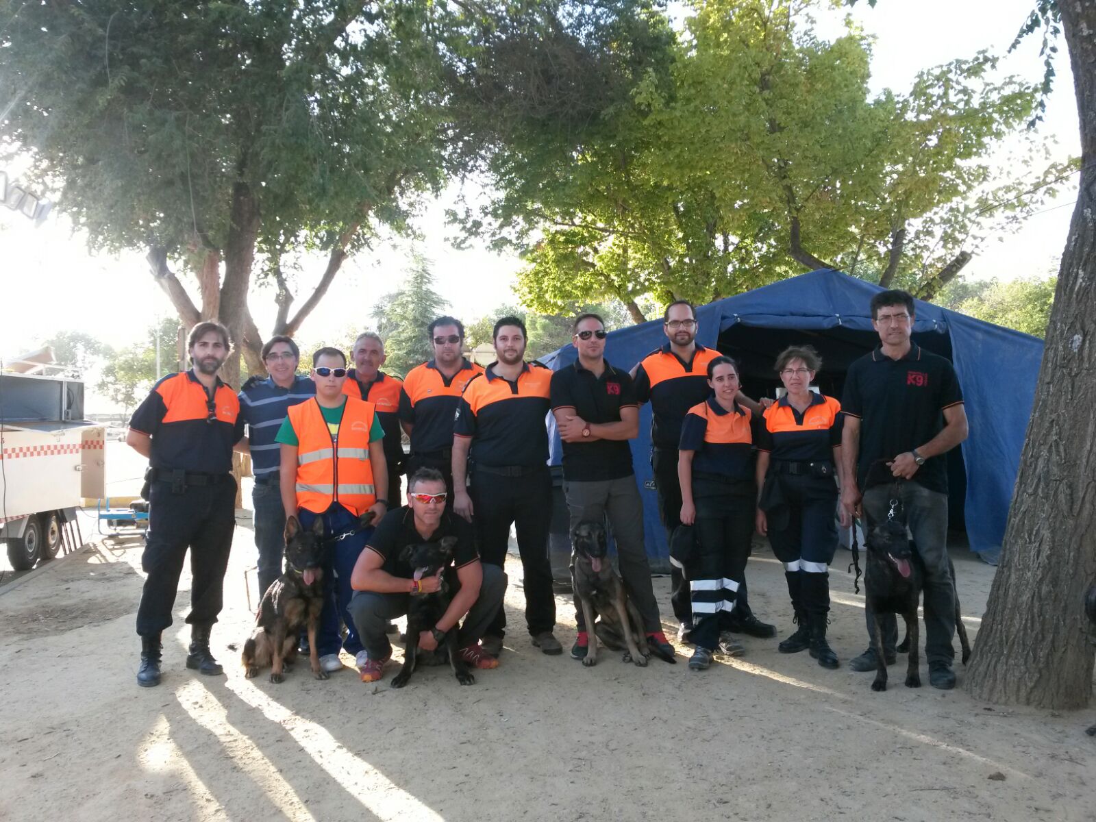 La Agrupación de Voluntarios de Protección Civil participa en un simulacro de búsqueda de personas en grandes áreas 1