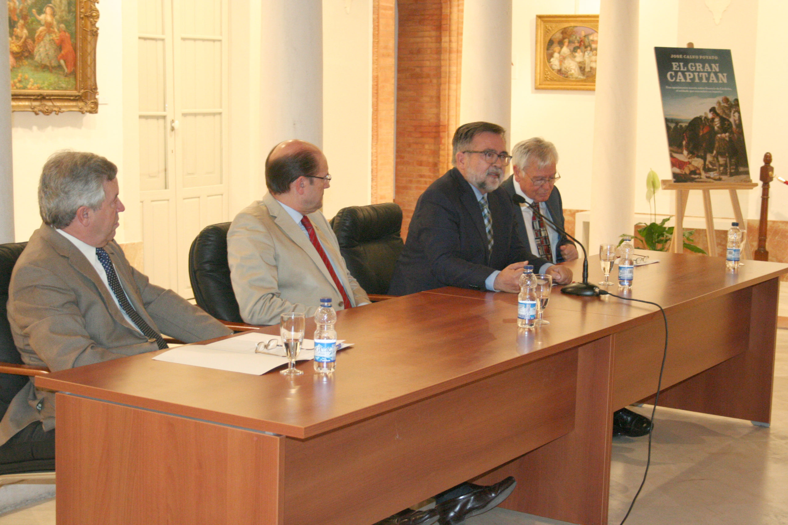 José Calvo Poyato presenta su libro sobre El Gran Capitán en Montilla 1