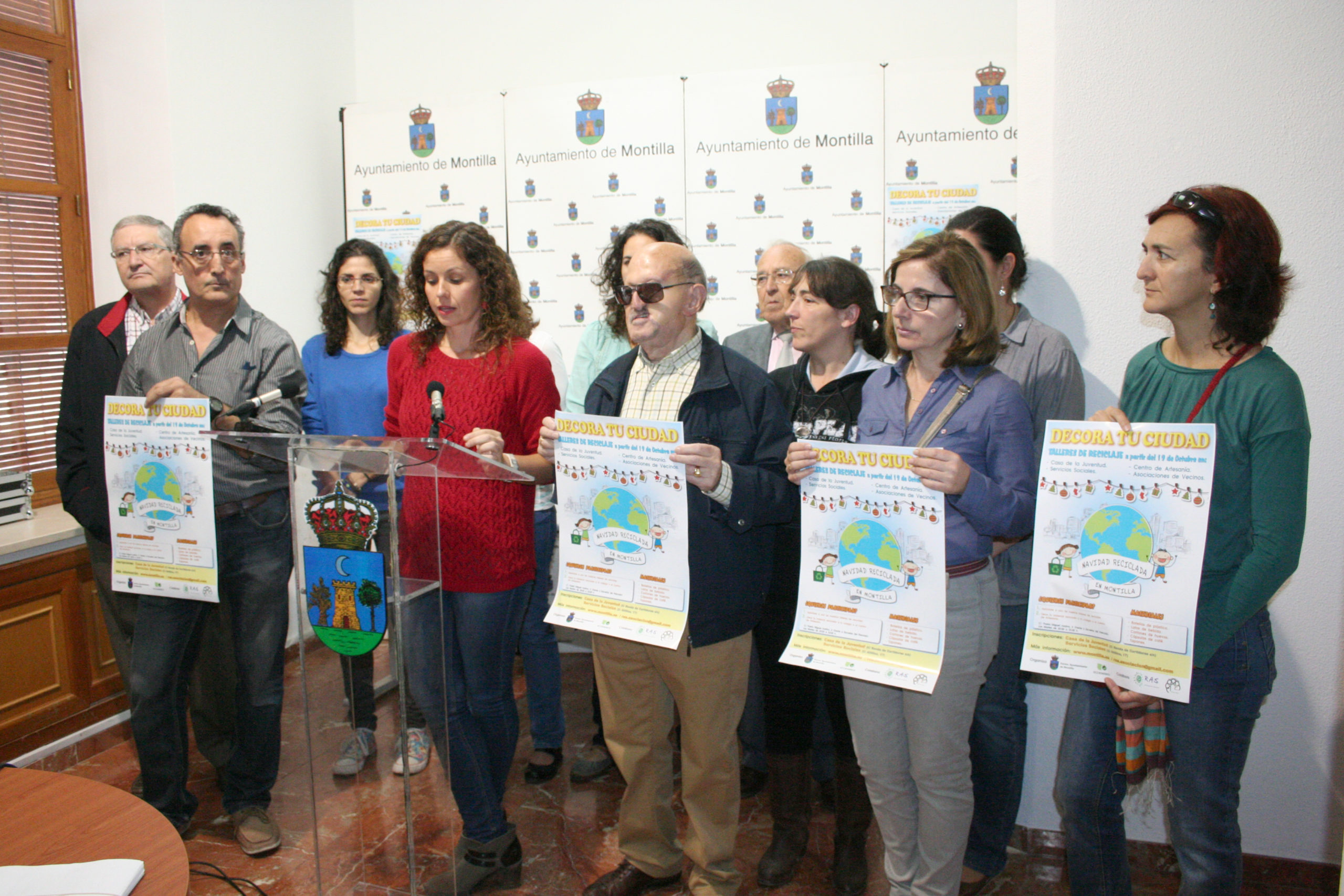 “Navidad reciclada en Montilla” campaña de concienciación para las fiestas navideñas 1