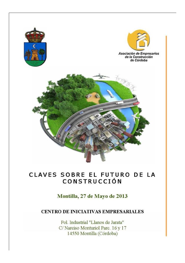 Jornada: “Claves sobre el futuro de la construcción” 1