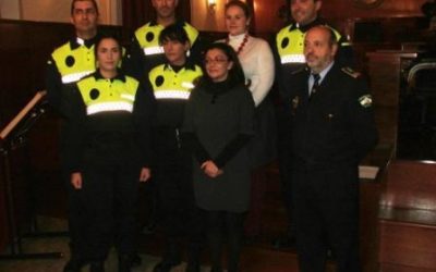 La plantilla de la Policía Local alcanza los 39 efectivos tras la incorporación de cinco nuevos agentes