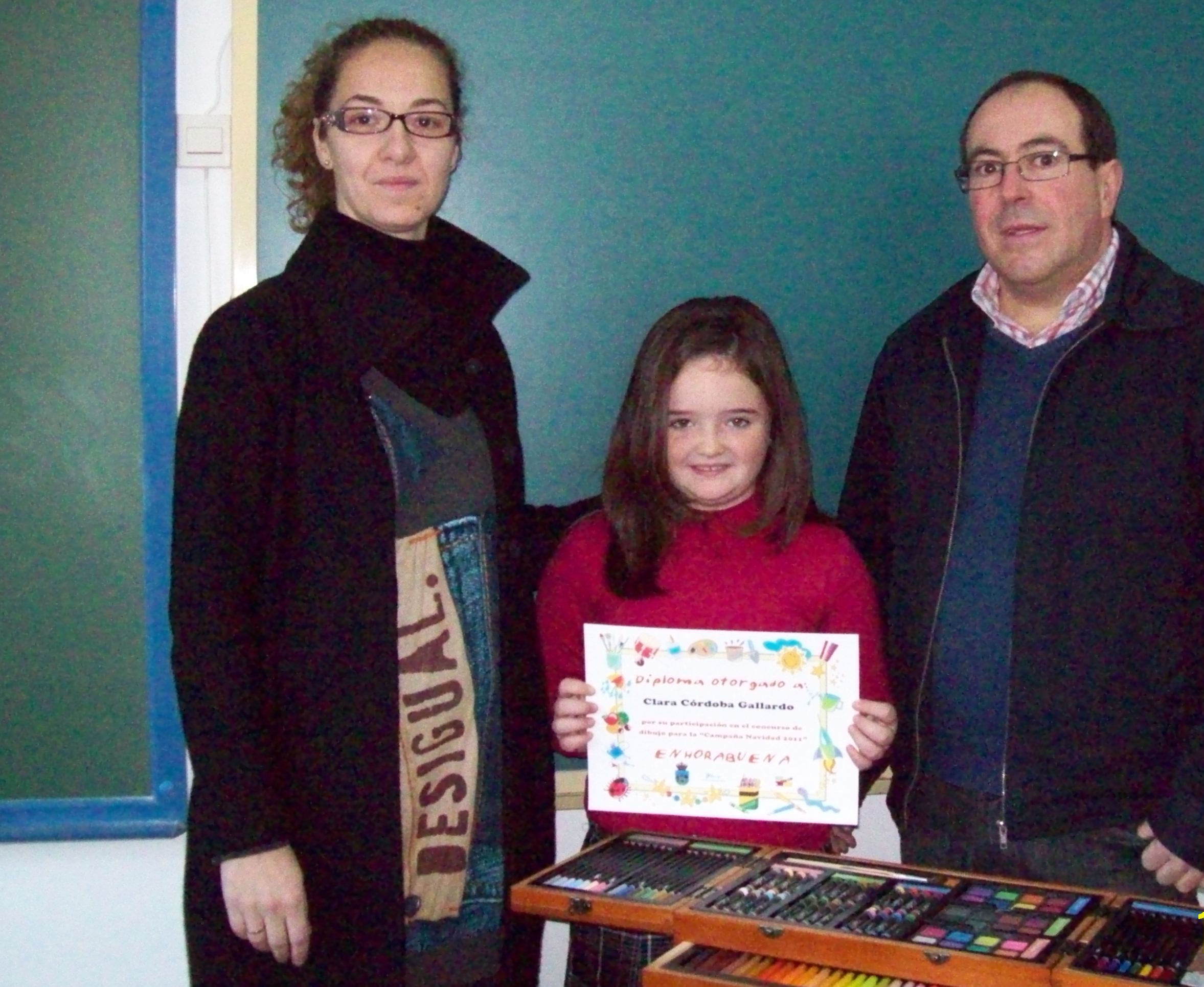 El Ayuntamiento y el comercio de Montilla felicitarán la Navidad con el dibujo de una niña de 8 años 1