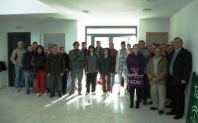 Los alumnos del taller de empleo preparan unas 14.000 plantas para repoblar zonas verdes de la ciudad