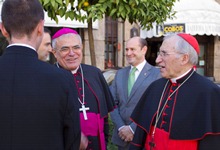 El plenario de la Conferencia Episcopal Española peregrina hasta el sepulcro de San Juan de Ávila 1