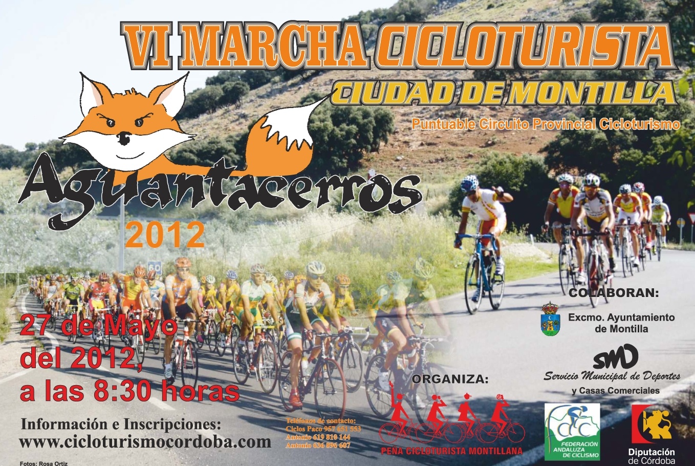 La Peña Cicloturista de Montilla celebrará el próximo domingo 27 la Aguantacerros 2012 1