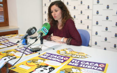 El Ayuntamiento pone en marcha una campaña contra los excrementos caninos en la vía pública