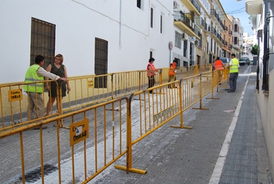 Las obras en las calles San Luis y Puerta del Sol ponen en marcha el Profea 2012 1