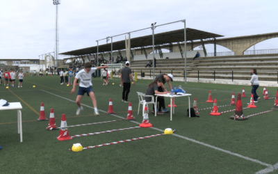 400 niños participan en la jornada de atletismo