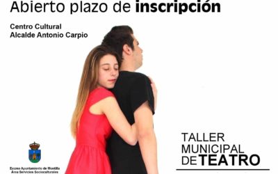 Abierto el plazo de inscripción para el Taller Municipal de Teatro