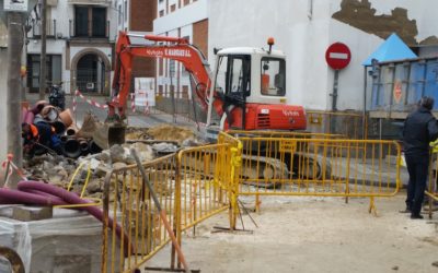 Se aúnan esfuerzos para agilizar los trabajos en las obras de la calle Corredera