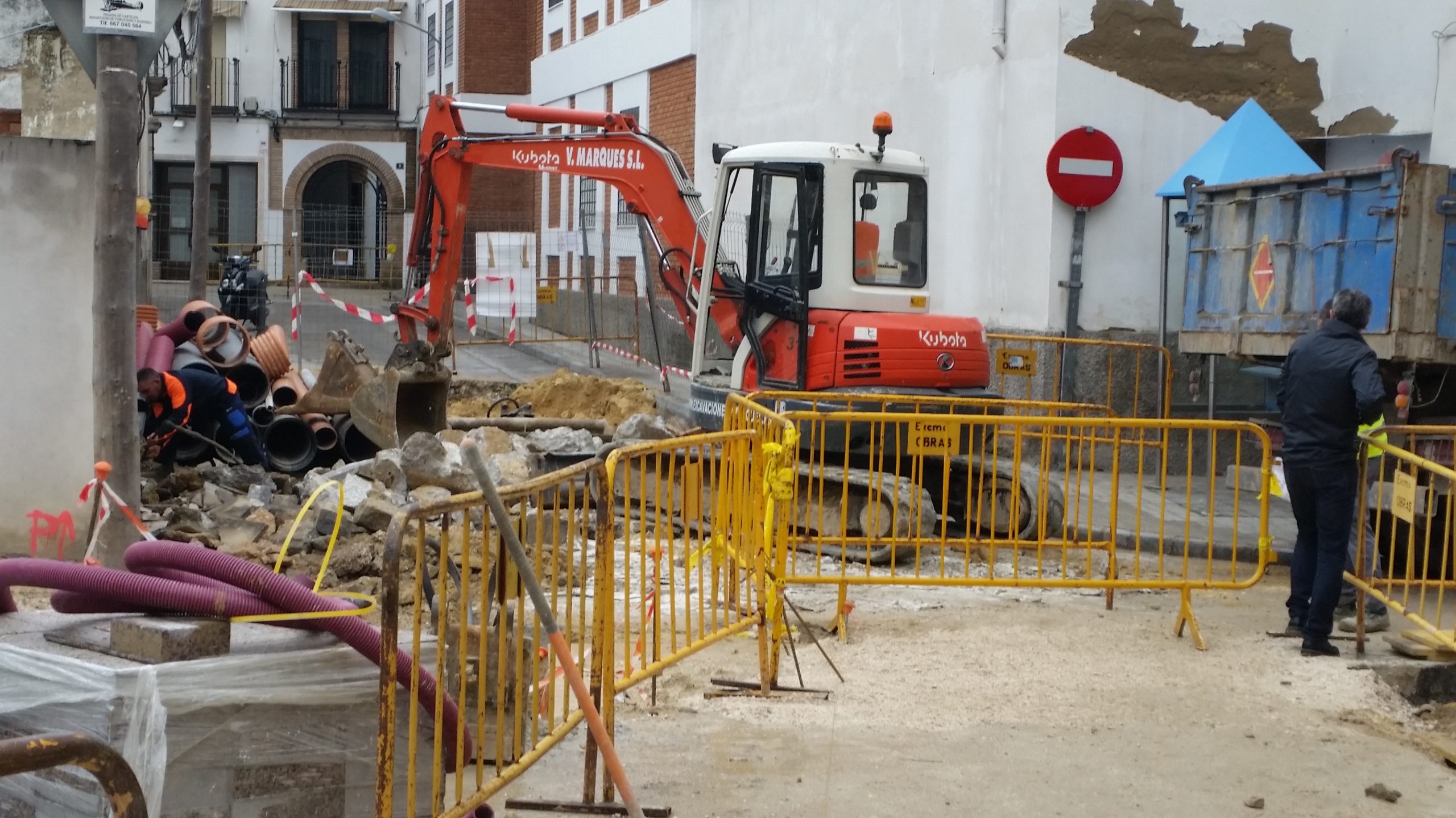 Se aúnan esfuerzos para agilizar los trabajos en las obras de la calle Corredera 1