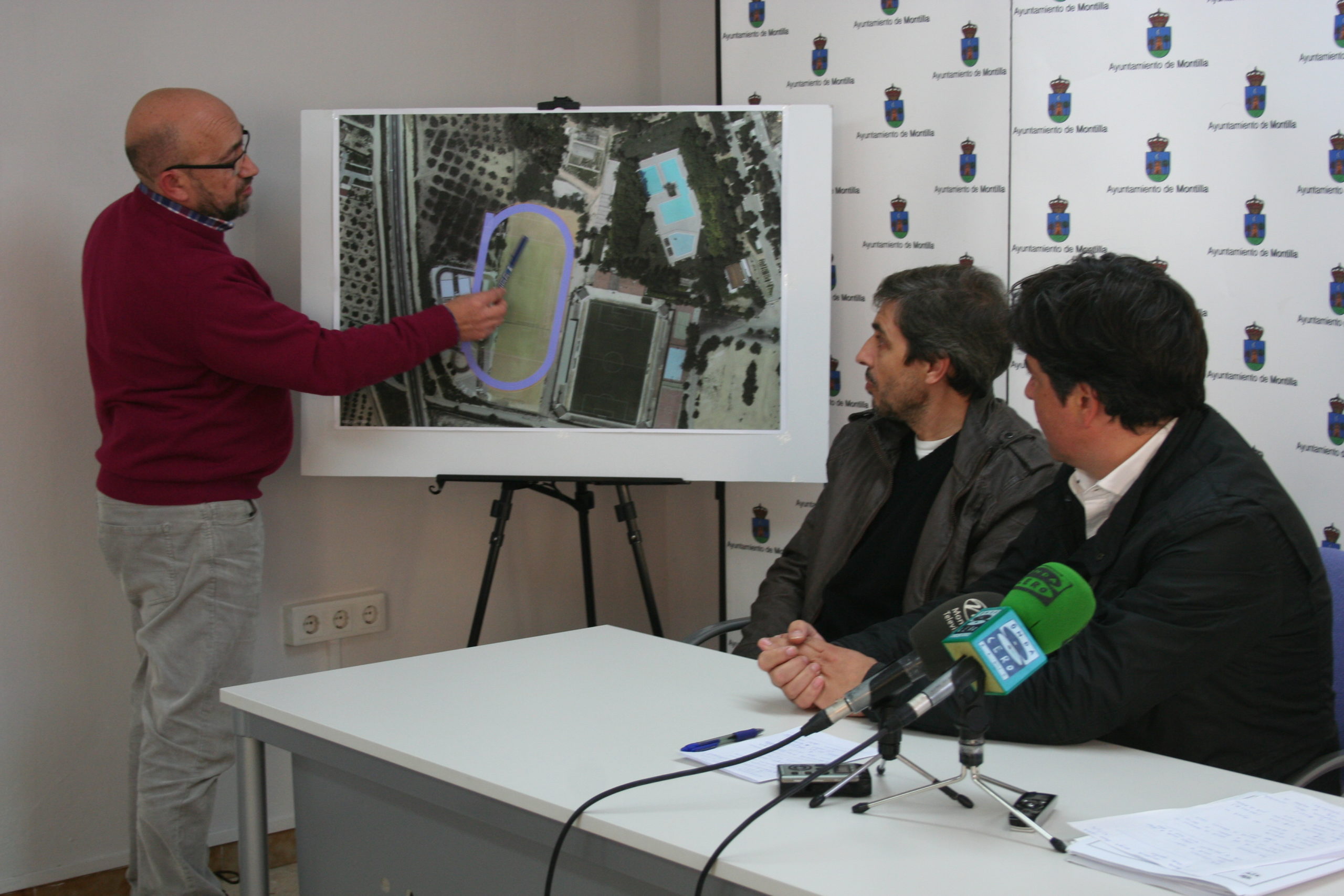 La pista de atletismo se construirá en los terrenos del campo de fútbol de albero 1