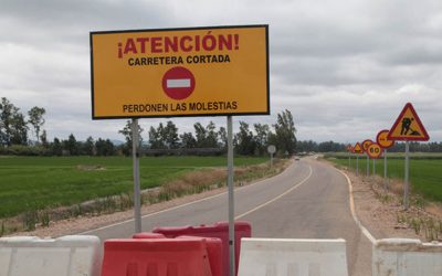La Polícia Local anuncia un corte de tráfico en la ctra. de Montilla a Llano del Espinar para el próximo lunes