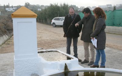 Ejecutado el 70% de las obras de restauración que se están realizando en las fuentes de Montilla