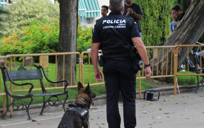 Montilla acoge el primer curso de adiestramiento para perros policía de búsqueda y salvamento de Andalucía