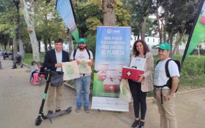 La campaña ‘Dona Vida al Planeta’ llega a Montilla con el objetivo de concienciar sobre el reciclaje de residuos de aparatos eléctricos y electrónicos