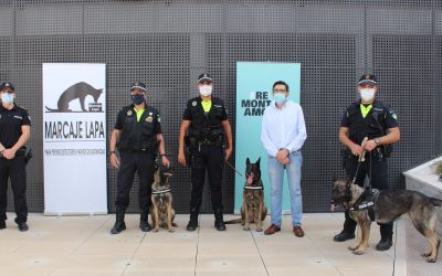 Montilla cuenta desde hoy con una unidad canina para la seguridad ciudadana