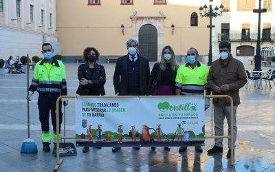 El Ayuntamiento pone en marcha el Plan de Mejora de Limpieza y Jardinería en los distintos barrios de Montilla