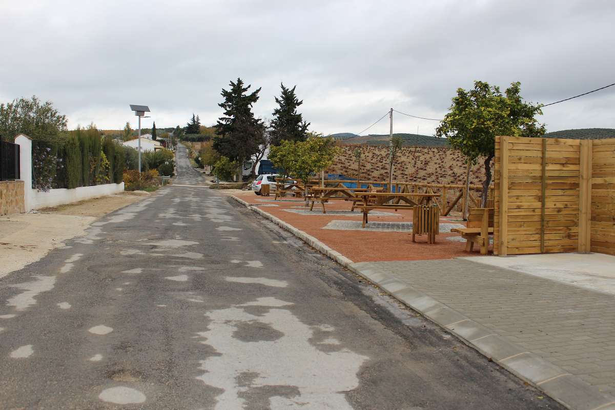 Nuevo área de descanso de La Vereda del Cerro Macho.
