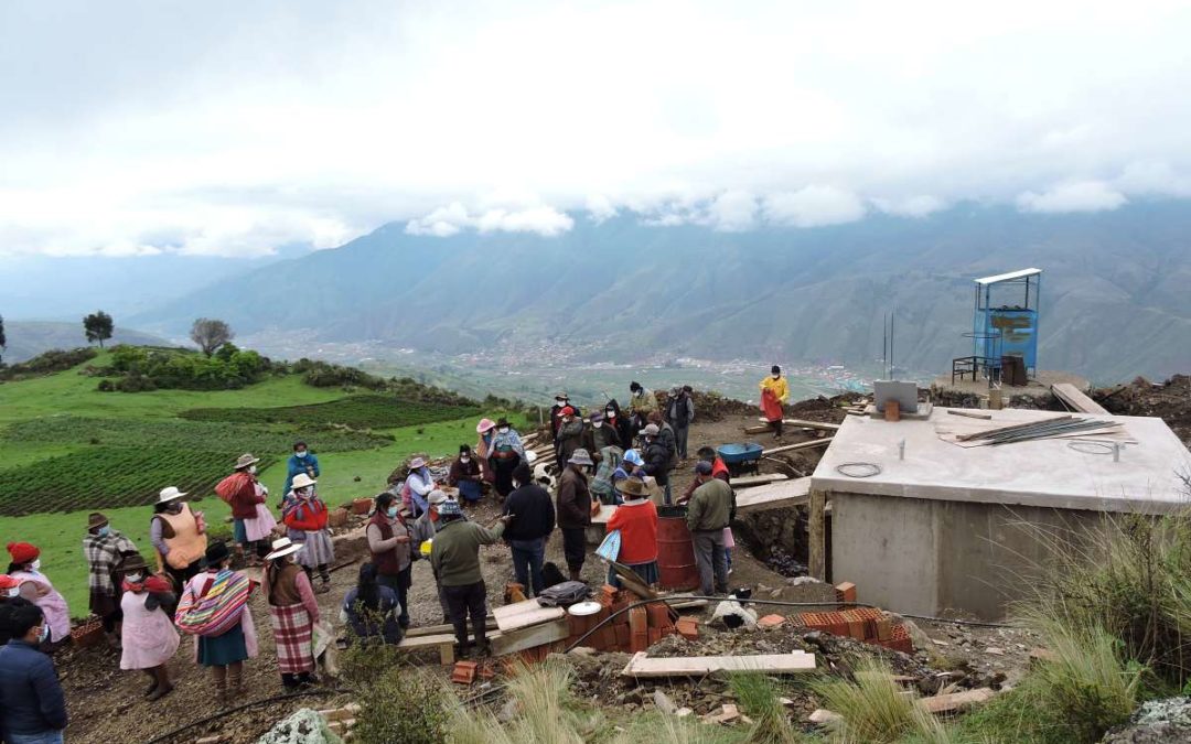 Vista de una zona rural de Cuzco, enn Perú.