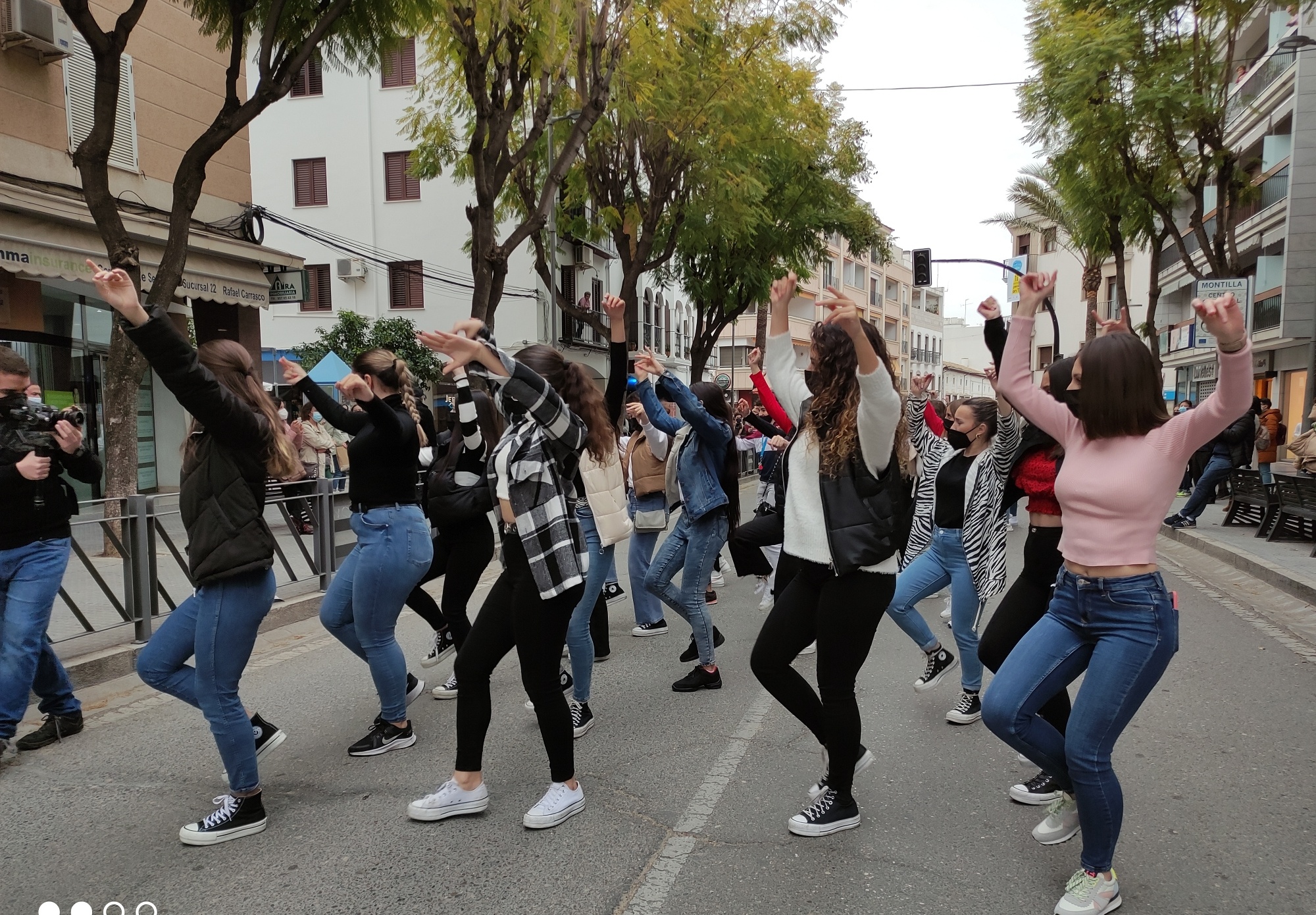 Flashmob en Montilla