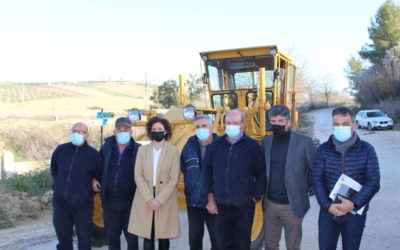 Una niveladora mejorará el mantenimiento de los caminos rurales de Montilla 