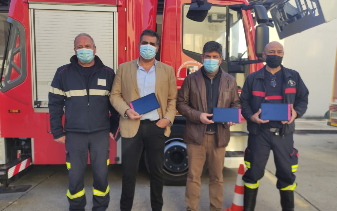 El Parque de Bomberos de Montilla contará con tablets para mejorar y agilizar el servicio