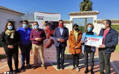 El Proyecto Odös recibe los 2.500 euros recaudados con el Belén Solidario