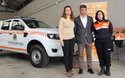 Protección Civil estrena material nuevo cofinanciado por la Junta y el municipio  