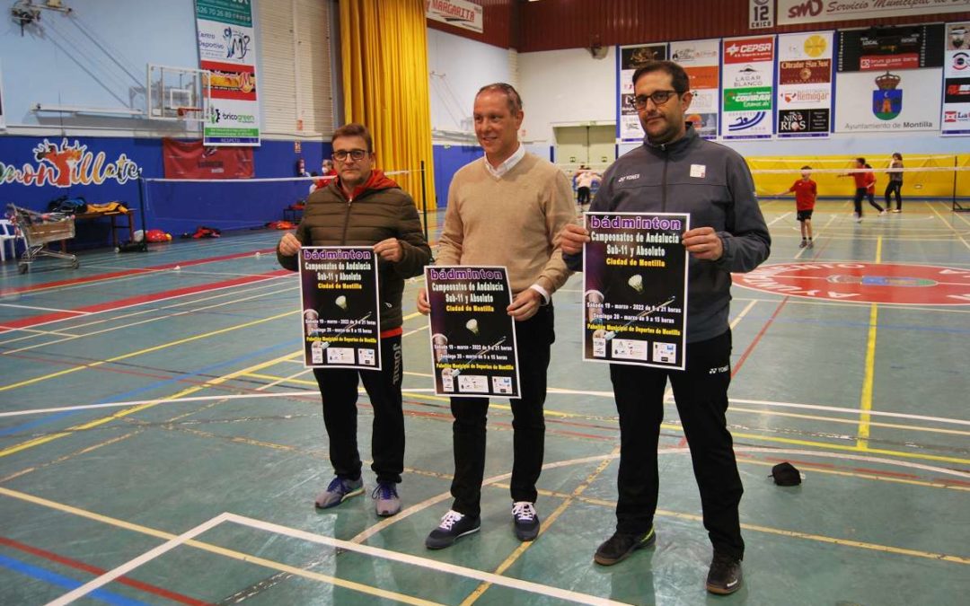 Montilla, sede del Campeonato de Andalucía absoluto y sub11 de bádminton