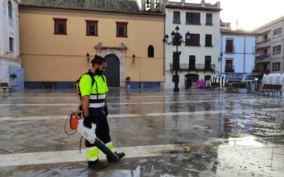 El Ayuntamiento realiza un Servicio de Limpieza Especial durante la Semana Santa 