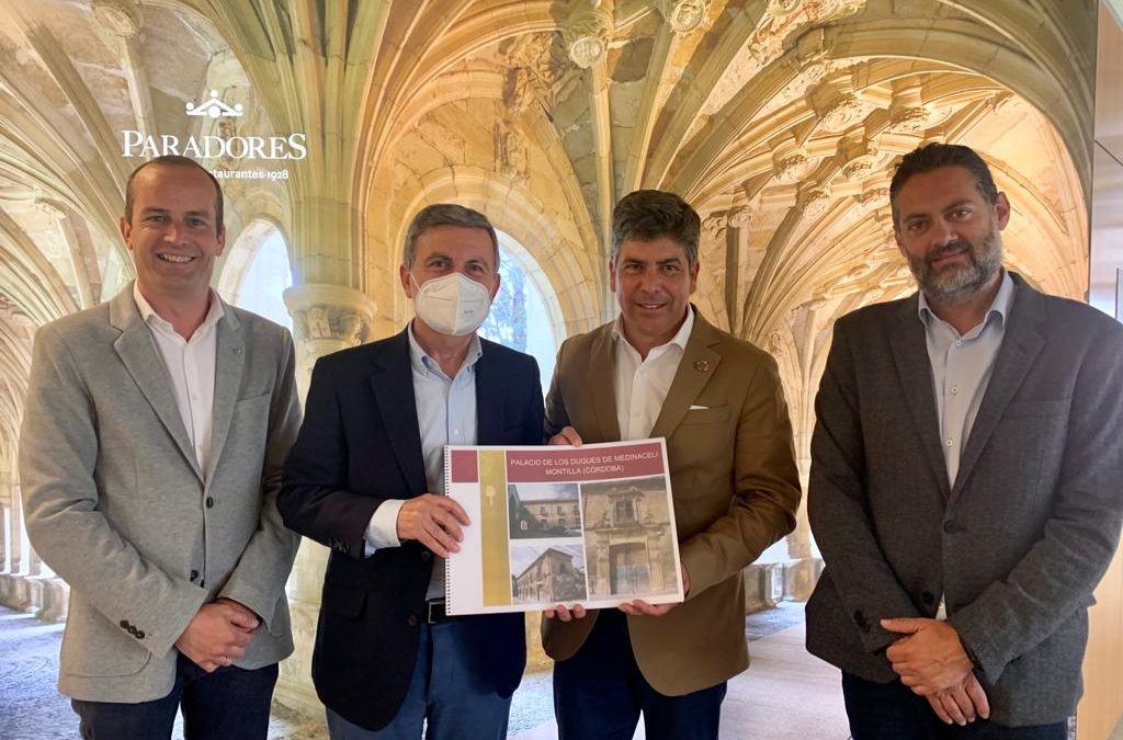 El Ayuntamiento explora con Paradores de Turismo de España la posibilidad de hacer un hotel en el Palacio de Medinaceli 