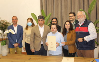Firmado un convenio con Down Córdoba para que sus asociados realicen prácticas en diferentes dependencias del Ayuntamiento