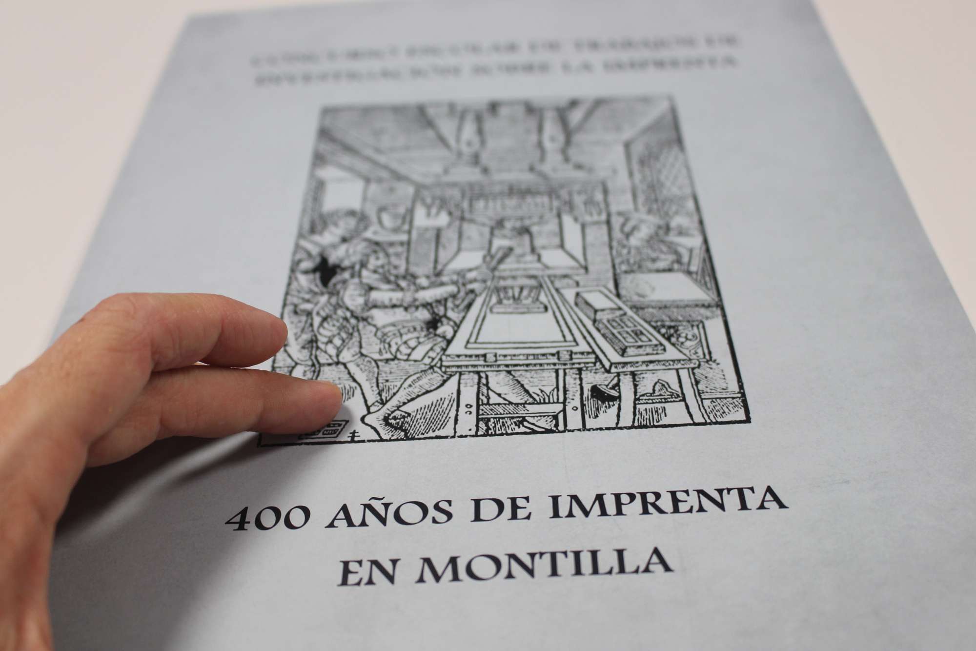 Premio Investigación 400 años de la imprenta en Montilla