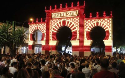 Arranca la Feria del Santo 2022 con un espectáculo de poesía, baile y luces dedicado a los montillanos ausentes