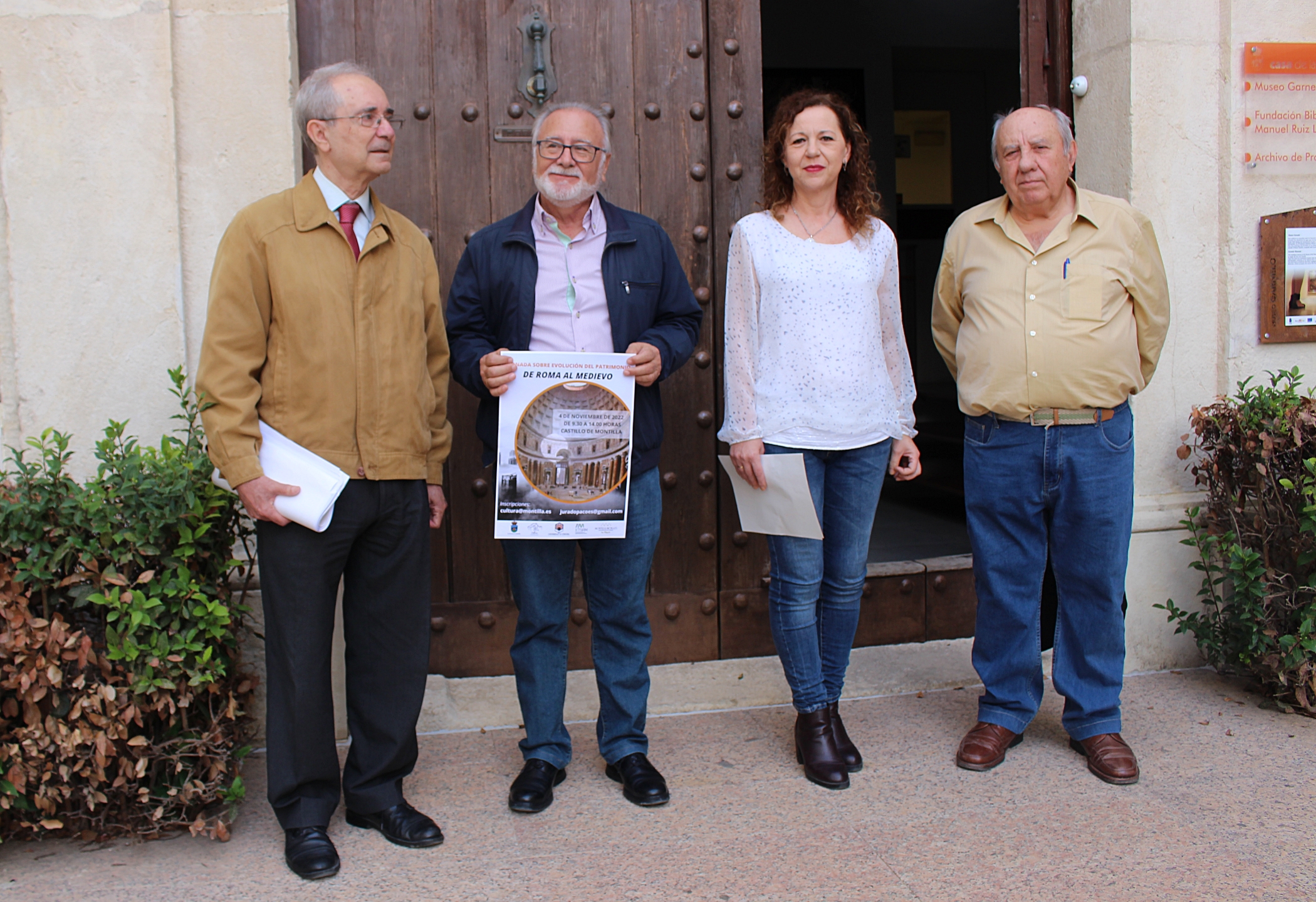 La delegada de Cultura presenta las X Jornadas de Historia de Montilla