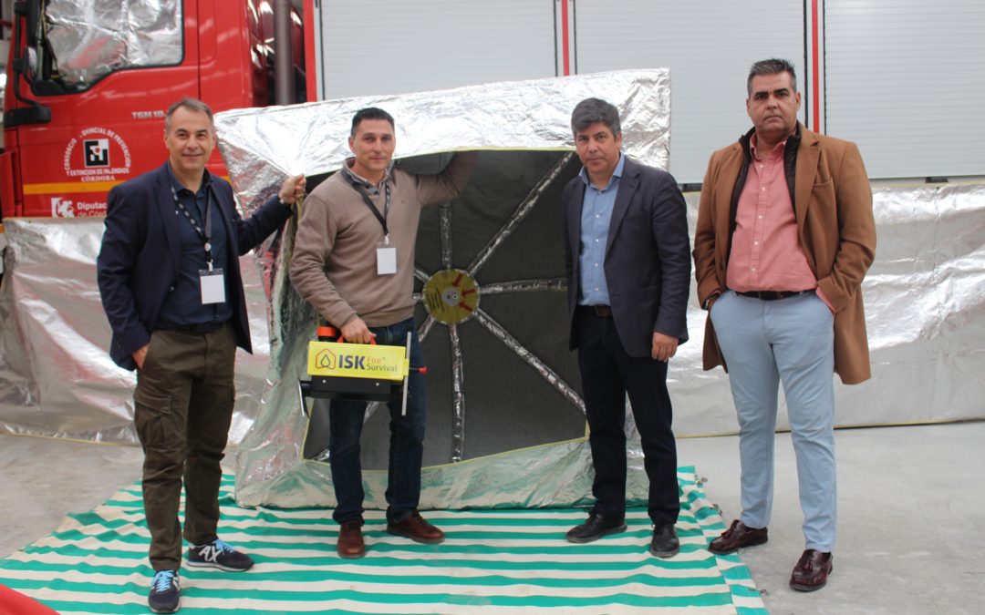 EXPOEmer, la feria comercial de bomberos que se celebra en Envidarte, presenta lo último del sector