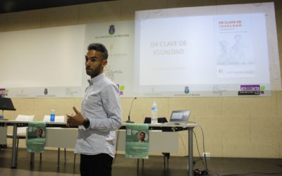 Álvaro Botias ha presentado en Montilla su segundo libro “En Clave de Igualdad”