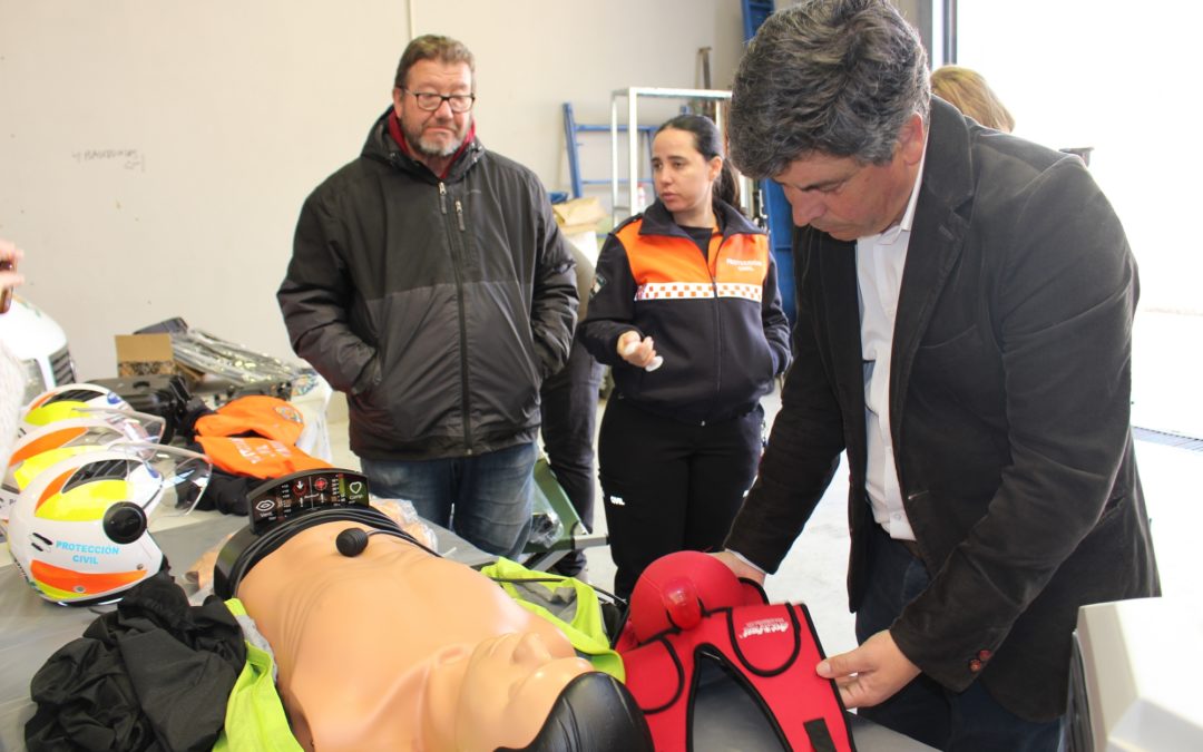 Nuevo equipamiento para la Agrupación de Protección Civil de Montilla