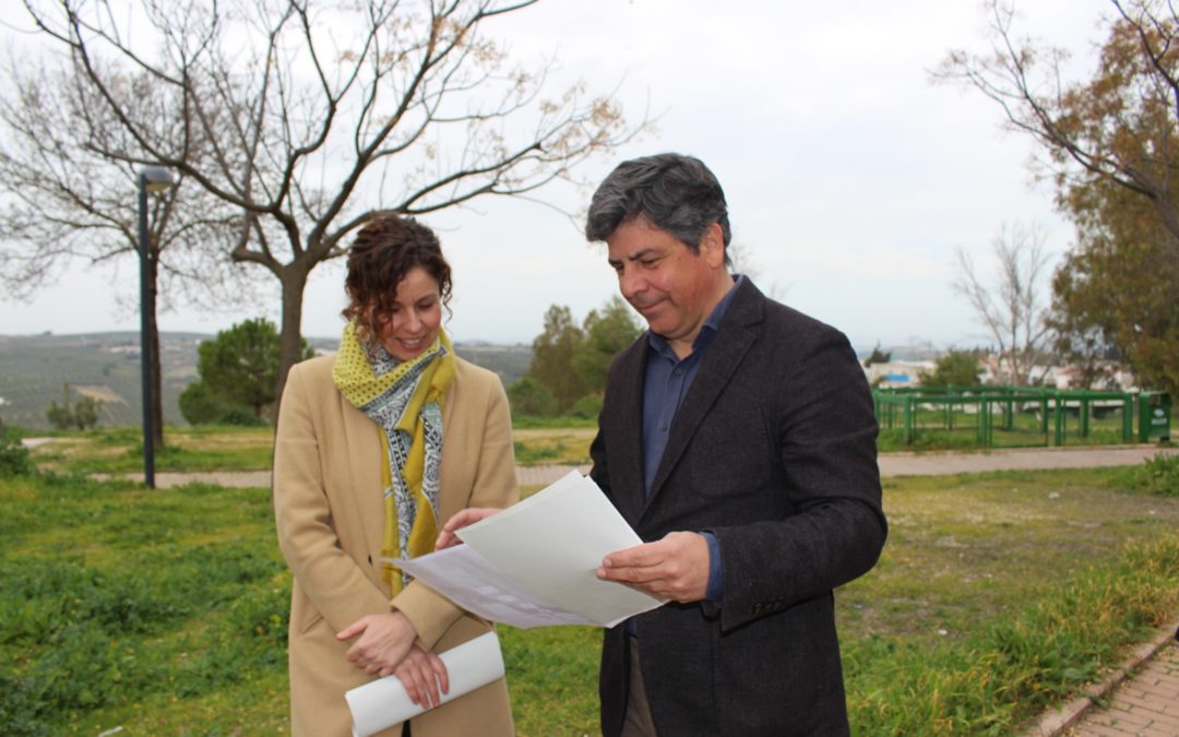 El parque canino de La Rejoya estará listo en abril