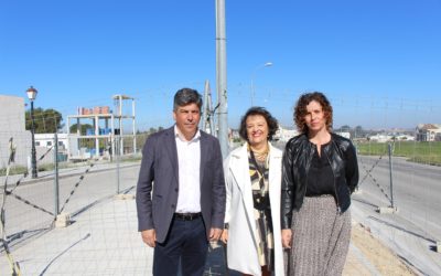 El Ayuntamiento continúa mejorando los accesos a la ciudad en la Avenida de Europa
