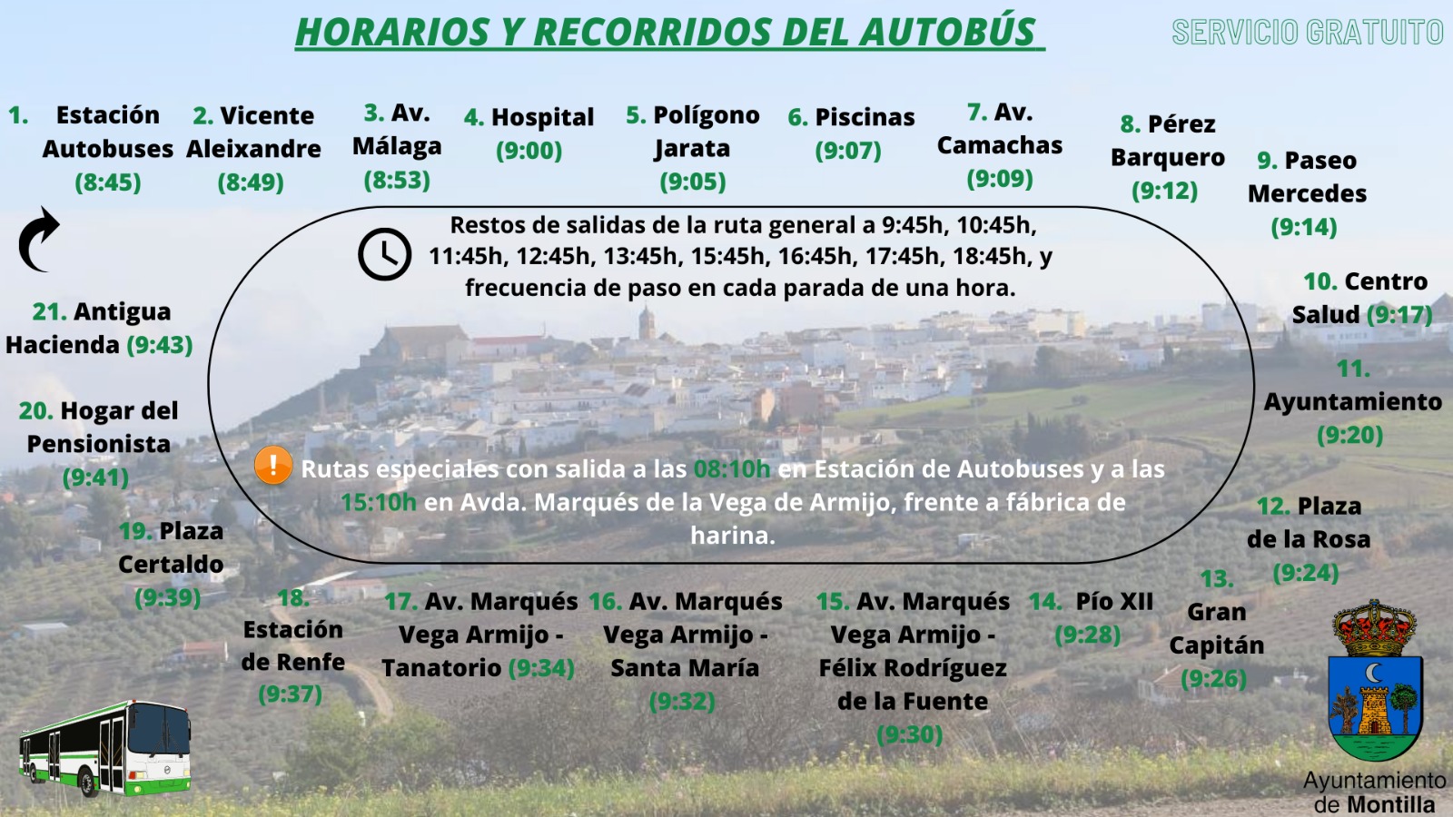 Bus urbano Montilla
