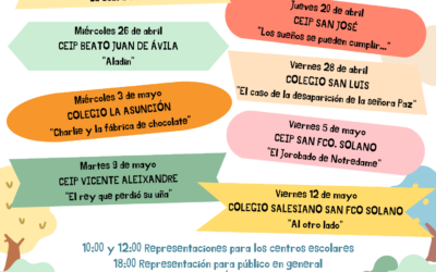 El Certamen de Teatro Infantil y Juvenil de Montilla celebra su 22º edición