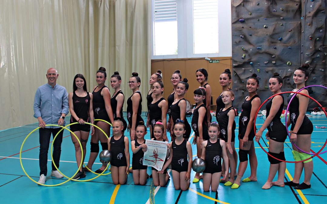 Montilla acoge la 3ª fase del circuito provincial Corduba y XVI Torneo de Gimnasia Rítmica