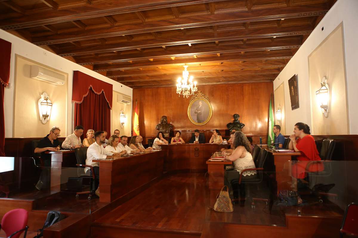 Primer pleno de organización de gobierno local