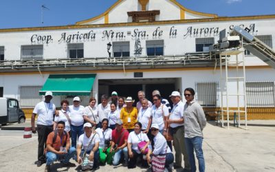 Líderes sociales colombianos visitan Montilla para conocer las claves del desarrollo rural y territorial de la provincia