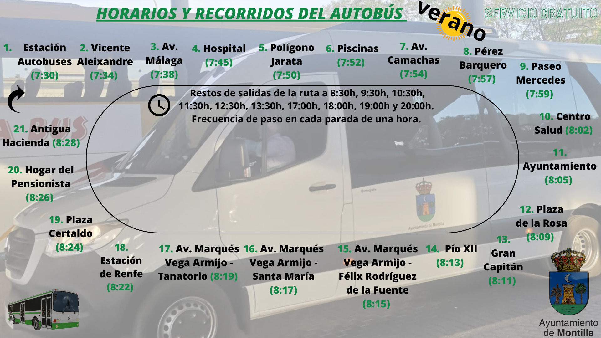 Bus Urbano Verano Montilla