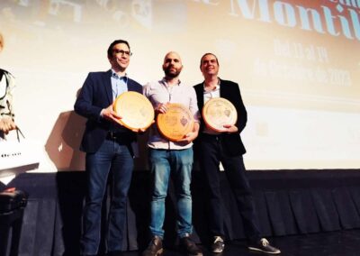 Los tres ganadores del festival nacional de cortometrajes