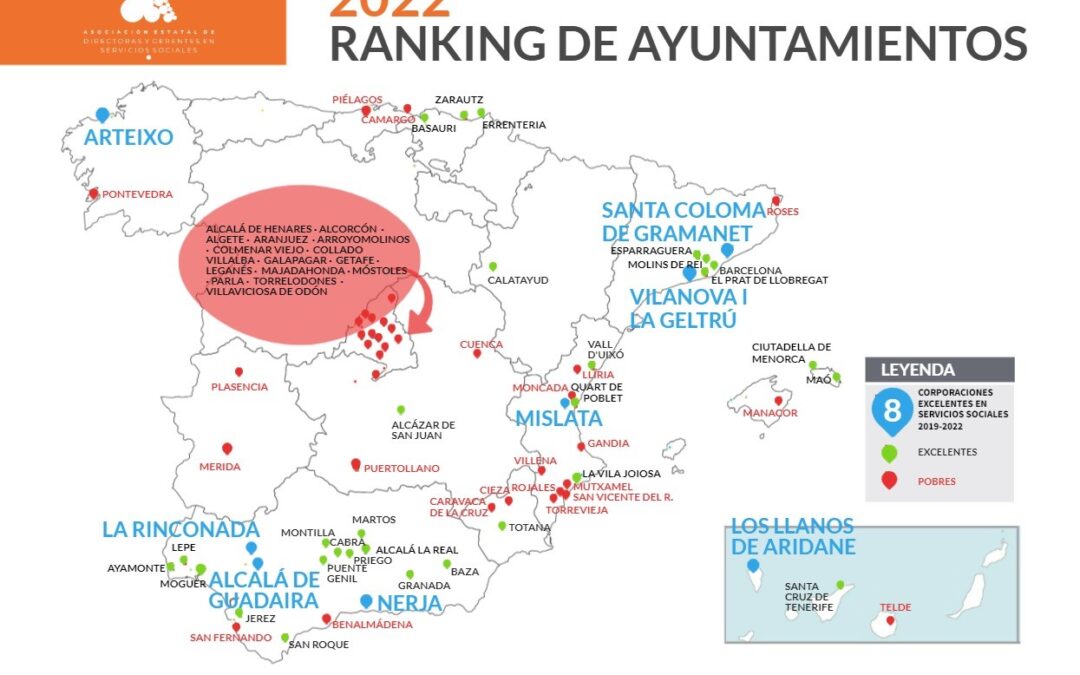 El Ayuntamiento recibe de nuevo el reconocimiento a la excelencia por su apuesta por los Servicios Sociales municipales