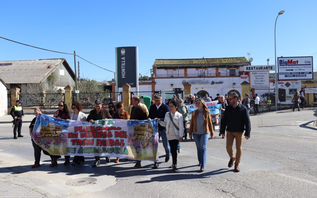 Montilla reivindica la reactivación de los trenes de viajeros entre Bobadilla y Córdoba